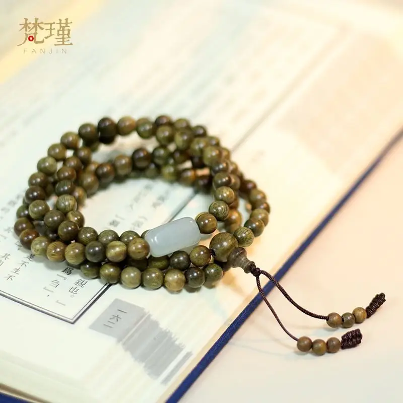 Jade Sandalwood Bracelet 108 Rosewood Transfer 68mm — feature 20