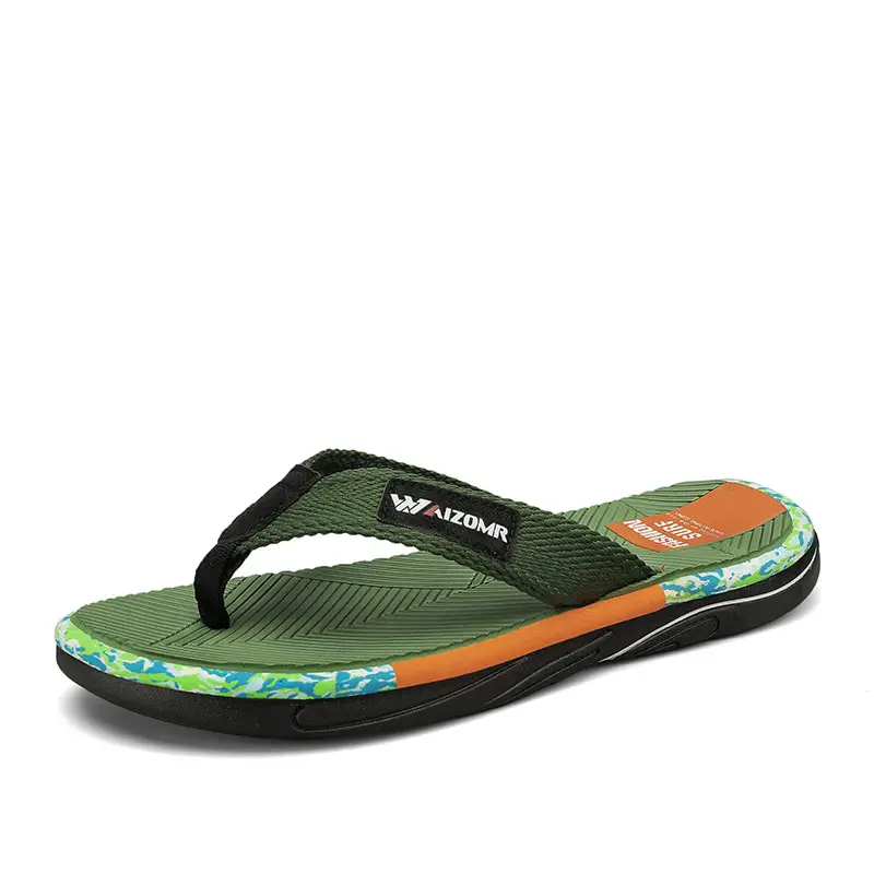 Flip-Flops for Men's Summer Outer Wear 2023 New Wear-Resistant Sandals for the Beach, Internet Celebrity Versatile Flip-Flops - Image 3