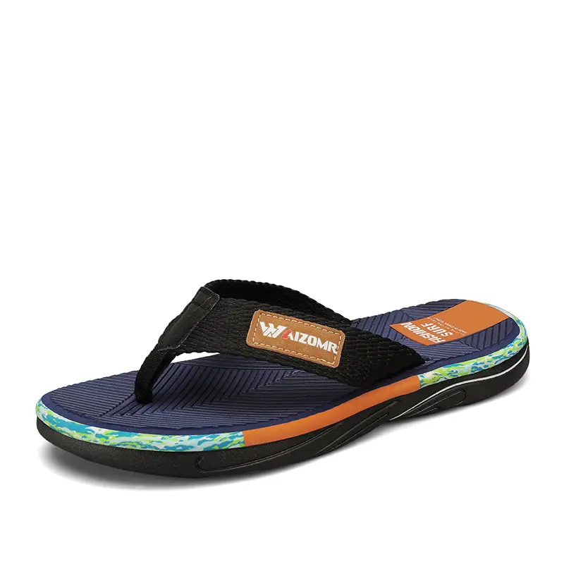 Flip-Flops for Men's Summer Outer Wear 2023 New Wear-Resistant Sandals for the Beach, Internet Celebrity Versatile Flip-Flops - Image 2