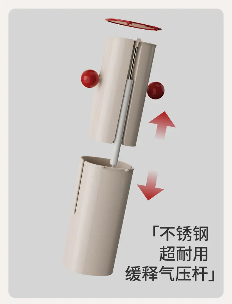 Telescopic Makeup Storage Box with Dustproof Brush Holder — feature 4
