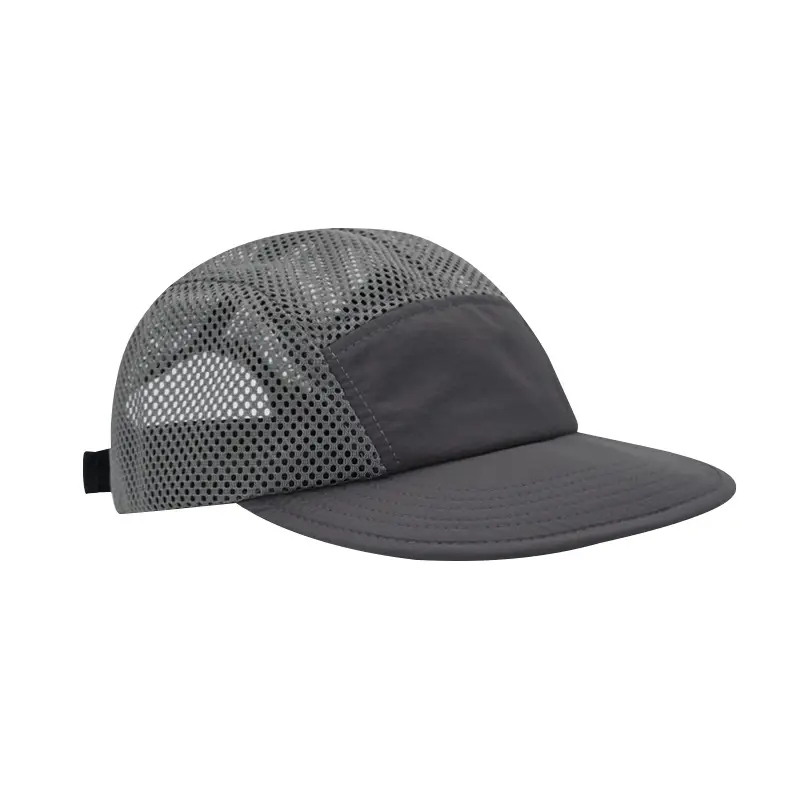 Men's Wide Brim Baseball Cap Mesh Summer Shade Hat - Image 9