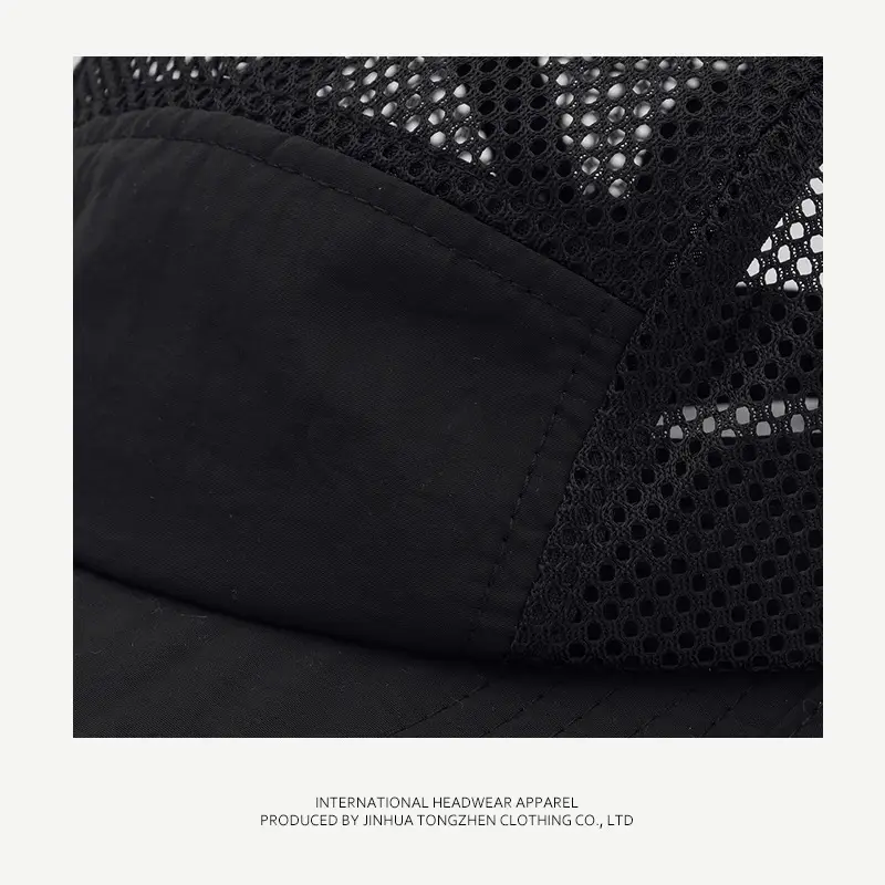 Men's Wide Brim Baseball Cap Mesh Summer Shade Hat — feature 14