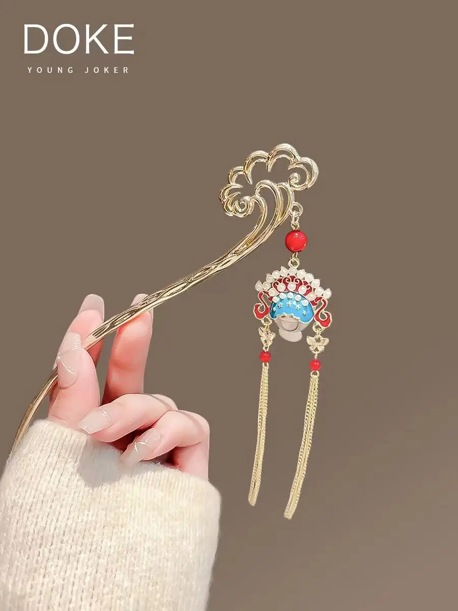 Antique Walking Tassel Hairpin for Women - Image 13