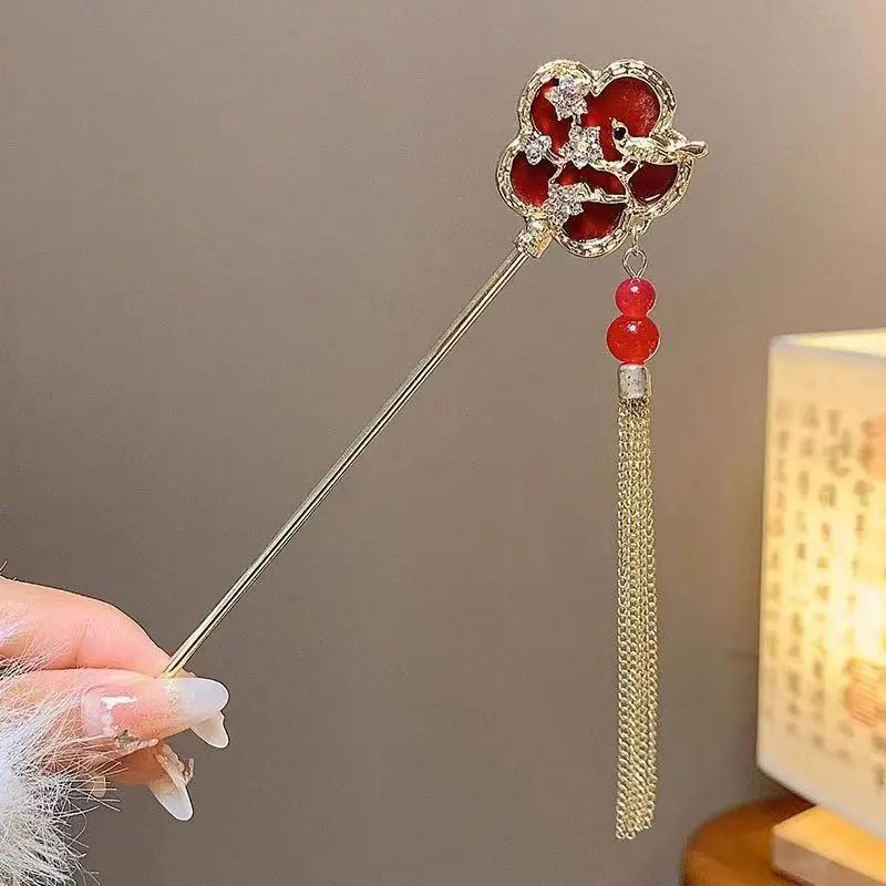 Antique Walking Tassel Hairpin for Women - Image 14