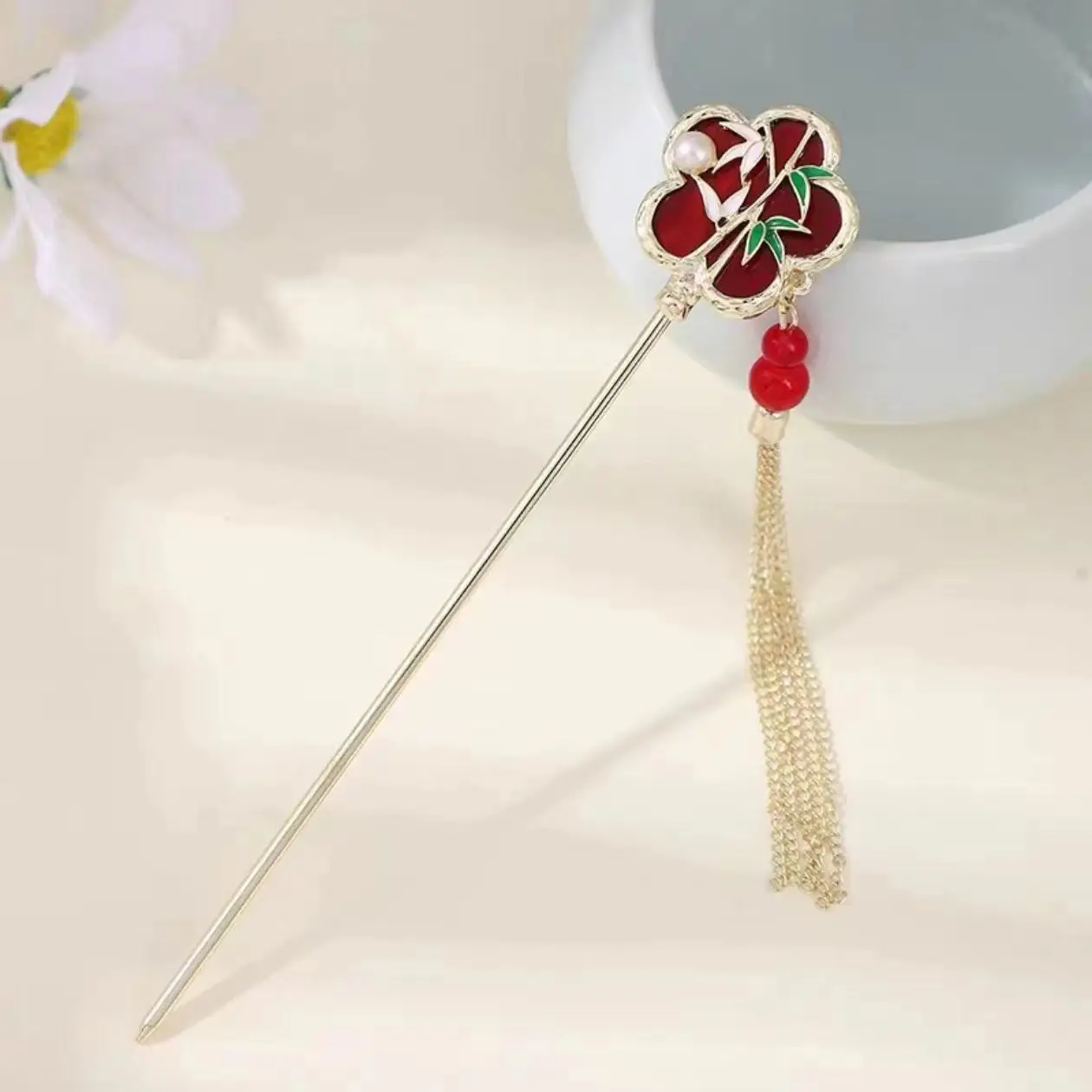 Antique Walking Tassel Hairpin for Women - Image 17