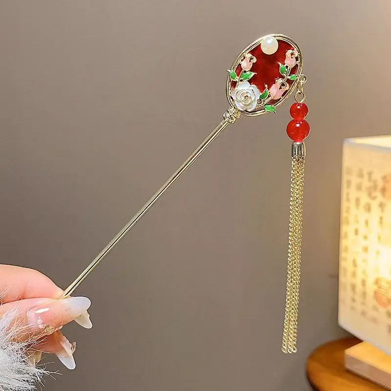 Antique Walking Tassel Hairpin for Women - Image 20