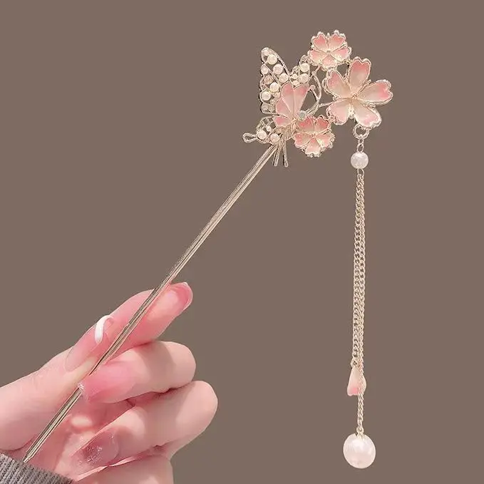 Antique Walking Tassel Hairpin for Women - Image 21