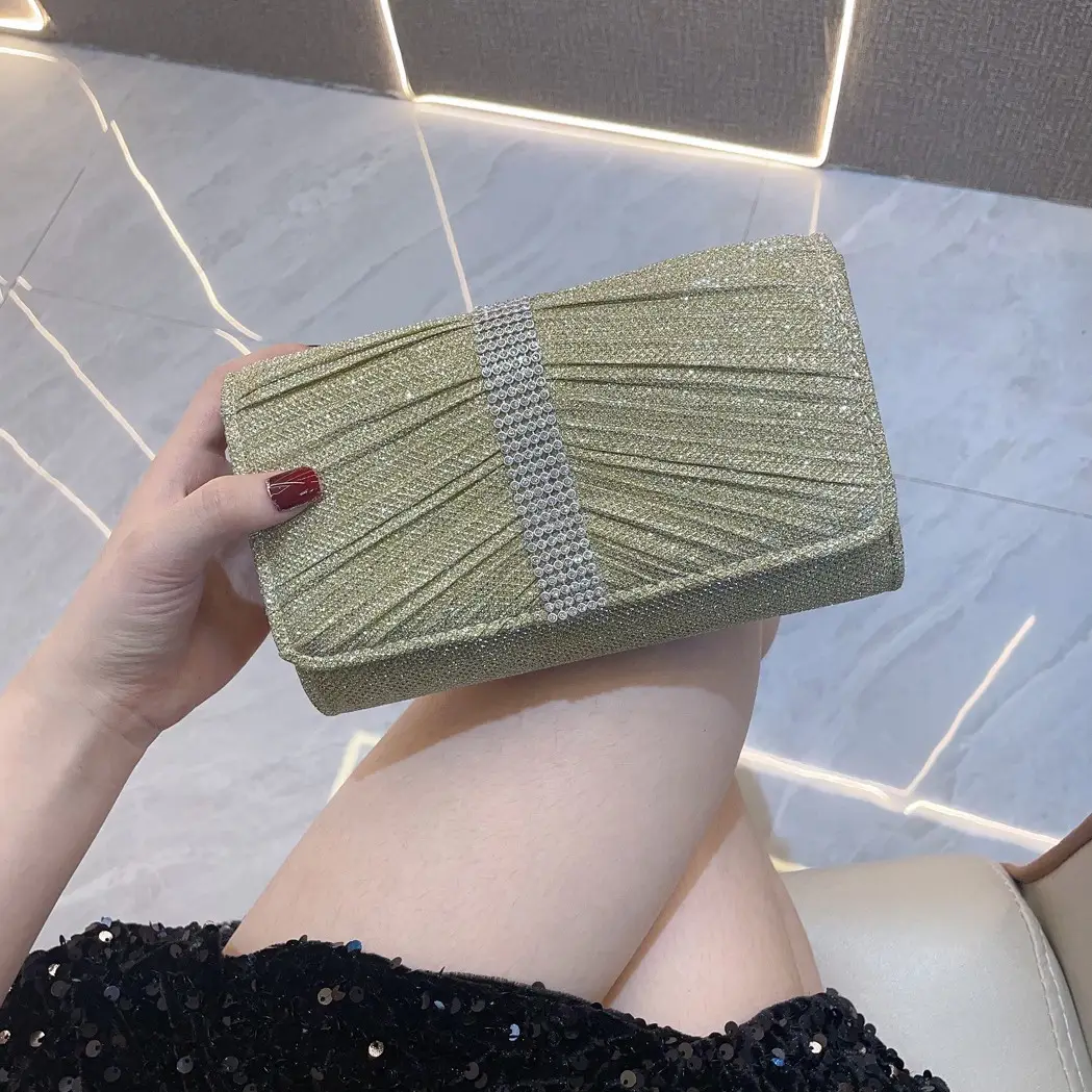 Retro Diamond Clutch Bag for Women with Rhinestone Design — feature 6