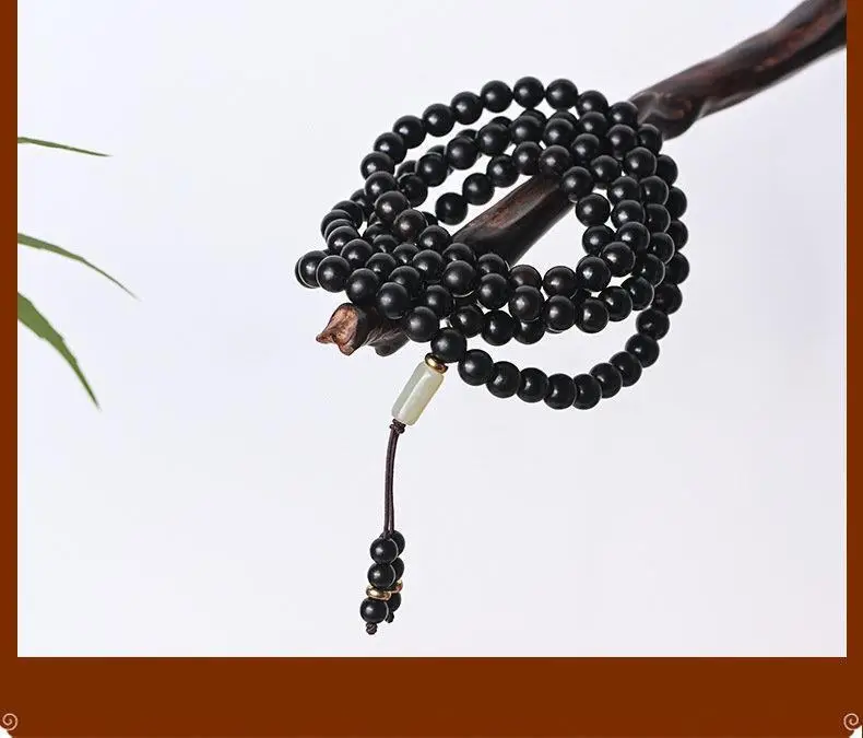 Multi-Circle Sandalwood Bracelet for Men Women — feature 15