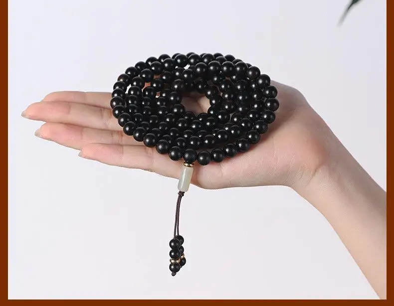 Multi-Circle Sandalwood Bracelet for Men Women — feature 7