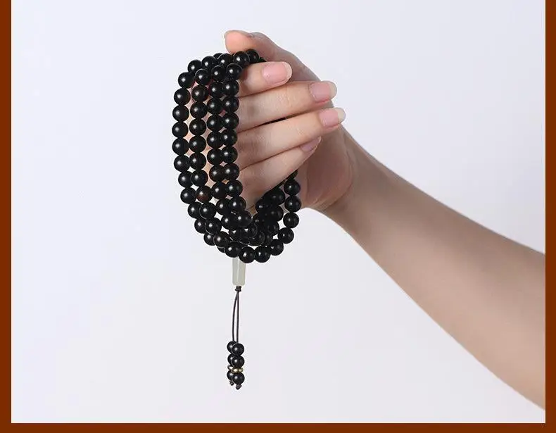 Multi-Circle Sandalwood Bracelet for Men Women — feature 8