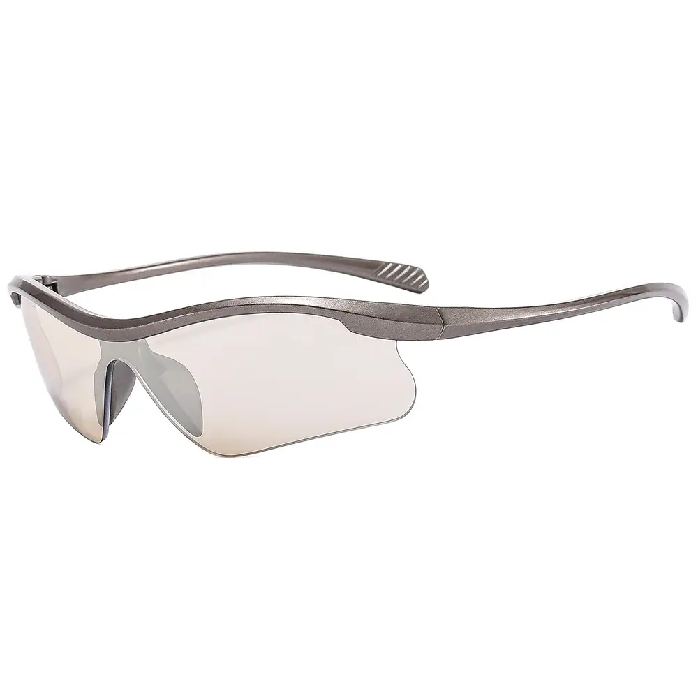 Silver Gray Cross Border Sunglasses for Men Women - Image 7