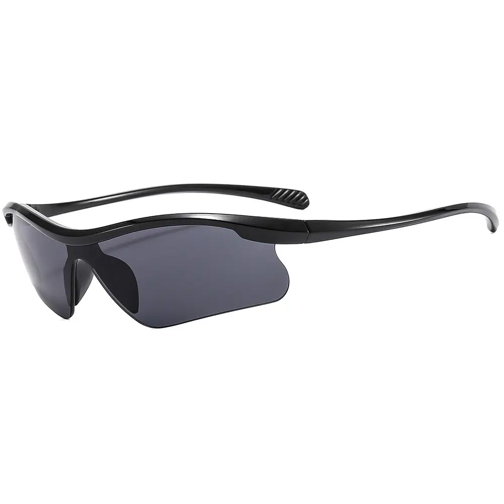 Silver Gray Cross Border Sunglasses for Men Women - Image 8