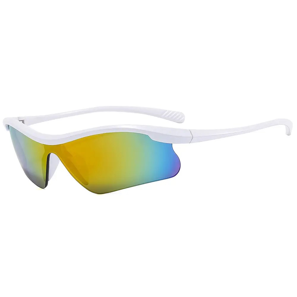 Silver Gray Cross Border Sunglasses for Men Women - Image 10