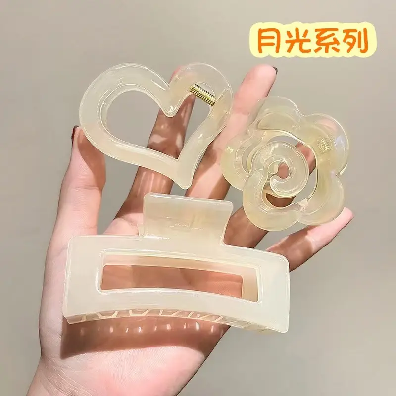 Japanese-Korean Style Hairpin Clip Large Grip — feature 12