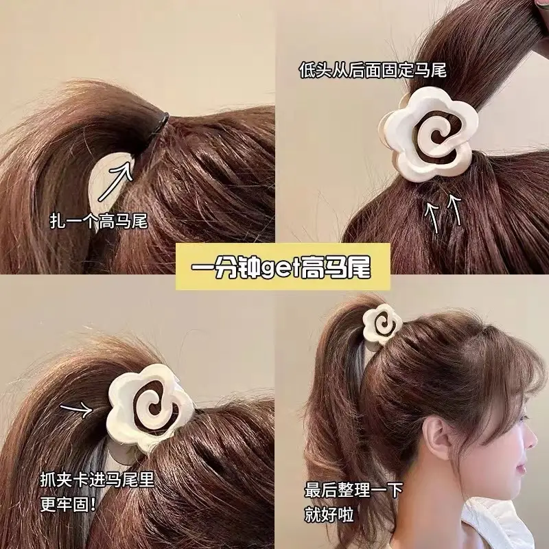 Japanese-Korean Style Hairpin Clip Large Grip — feature 15
