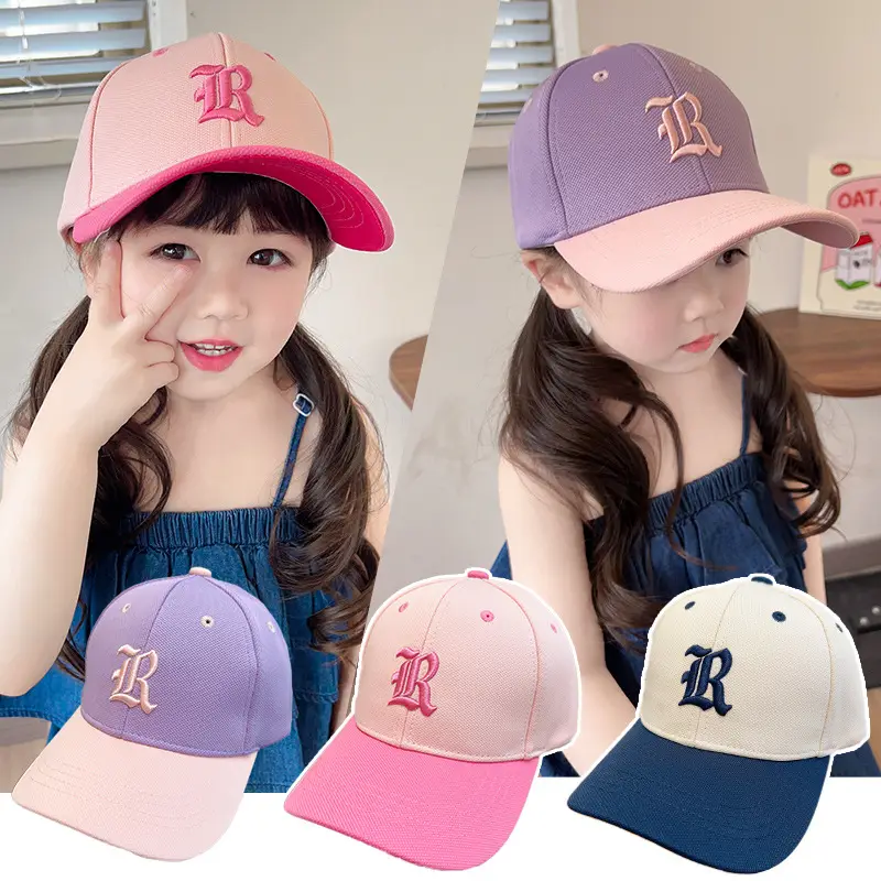 Children's Letter Cap Women's Baby Fashion Cap 2024 - Image 3