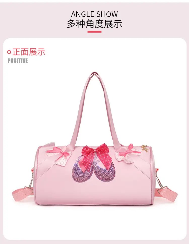 Pink Heartbeat Dance Bag for Girls — feature 25
