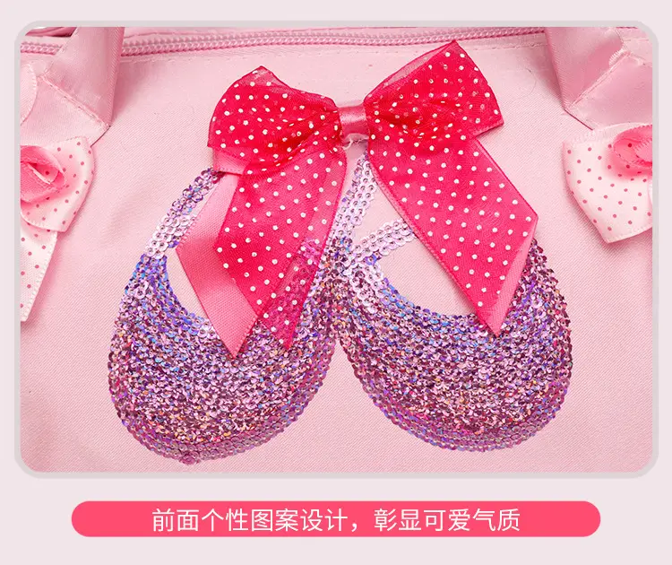 Pink Heartbeat Dance Bag for Girls — feature 31