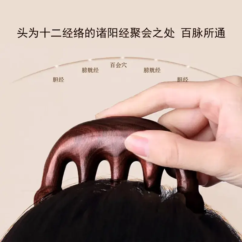 Star 5A Zhao Lusi Five-Tooth Hair Comb for Men Women - Image 4