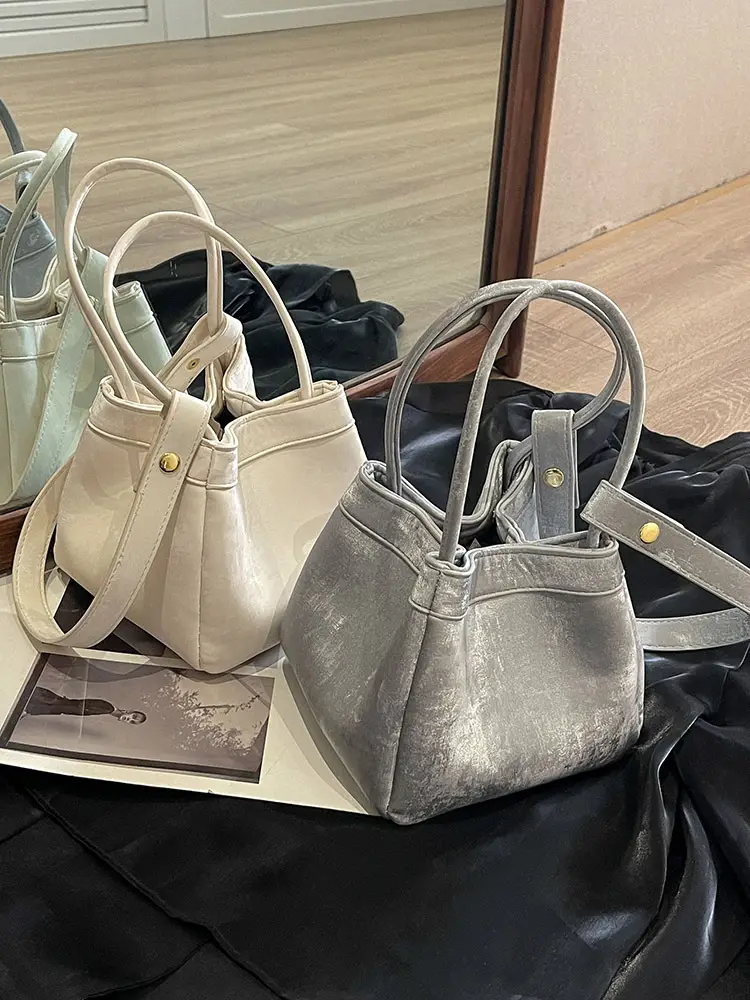 Women's White Clear PVC Shoulder Bag 2024 New Arrival