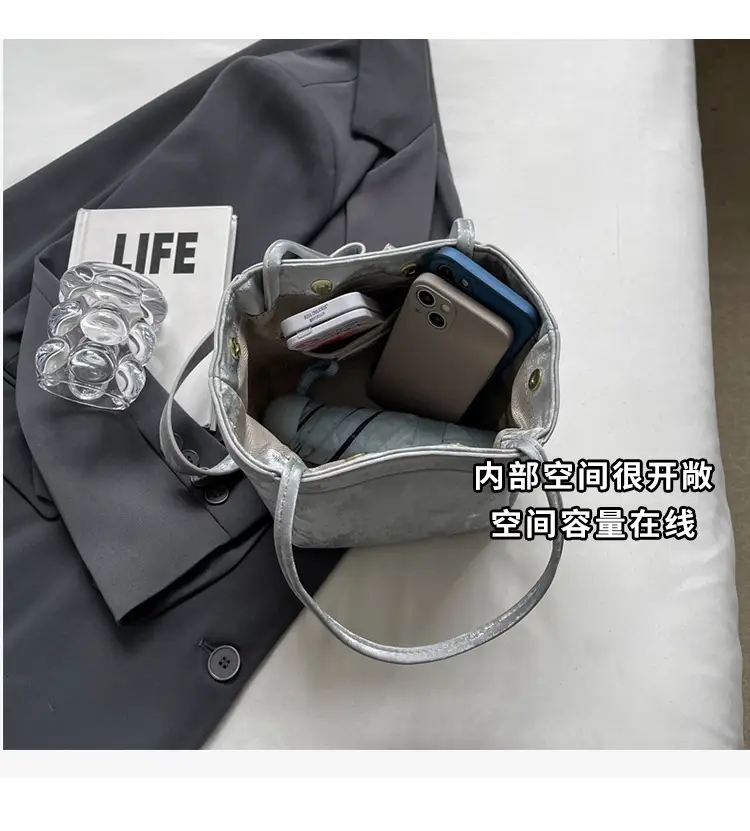 Women's White Clear PVC Shoulder Bag 2024 New Arrival — feature 16