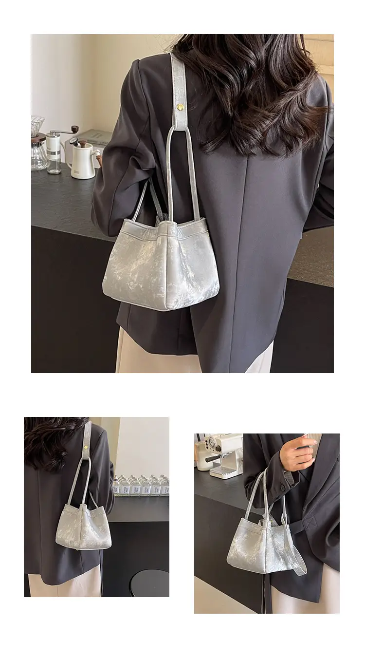 Women's White Clear PVC Shoulder Bag 2024 New Arrival — feature 20