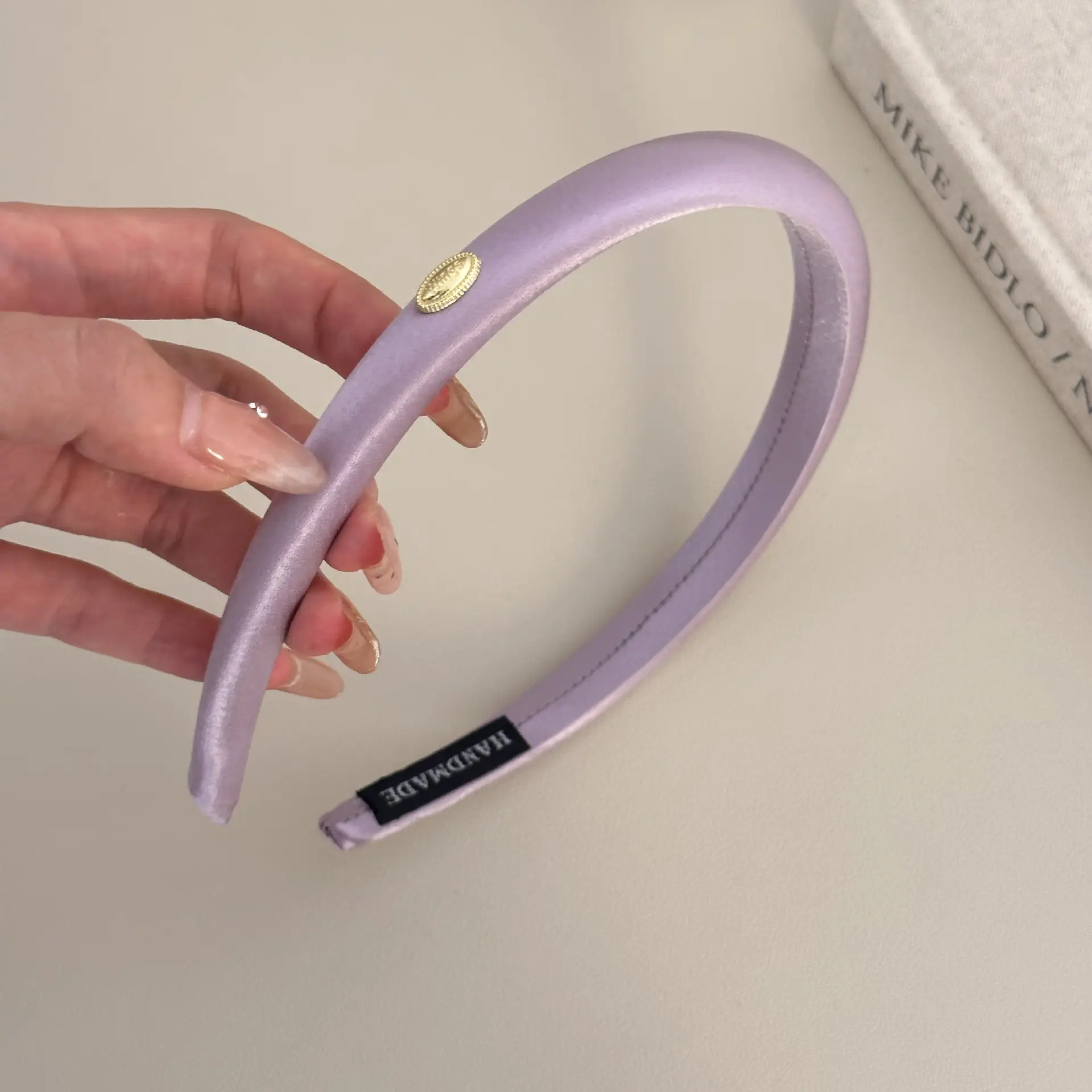French Retro Gold Hair Band for Women 2024