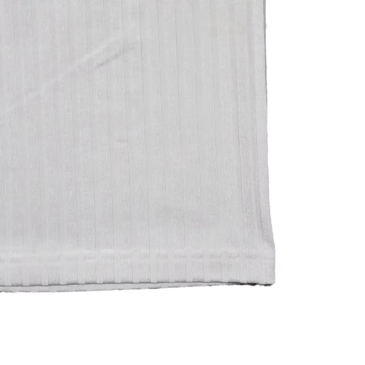 Men White Knitted Short Sleeve Henry Shirt Summer Wear — feature 16