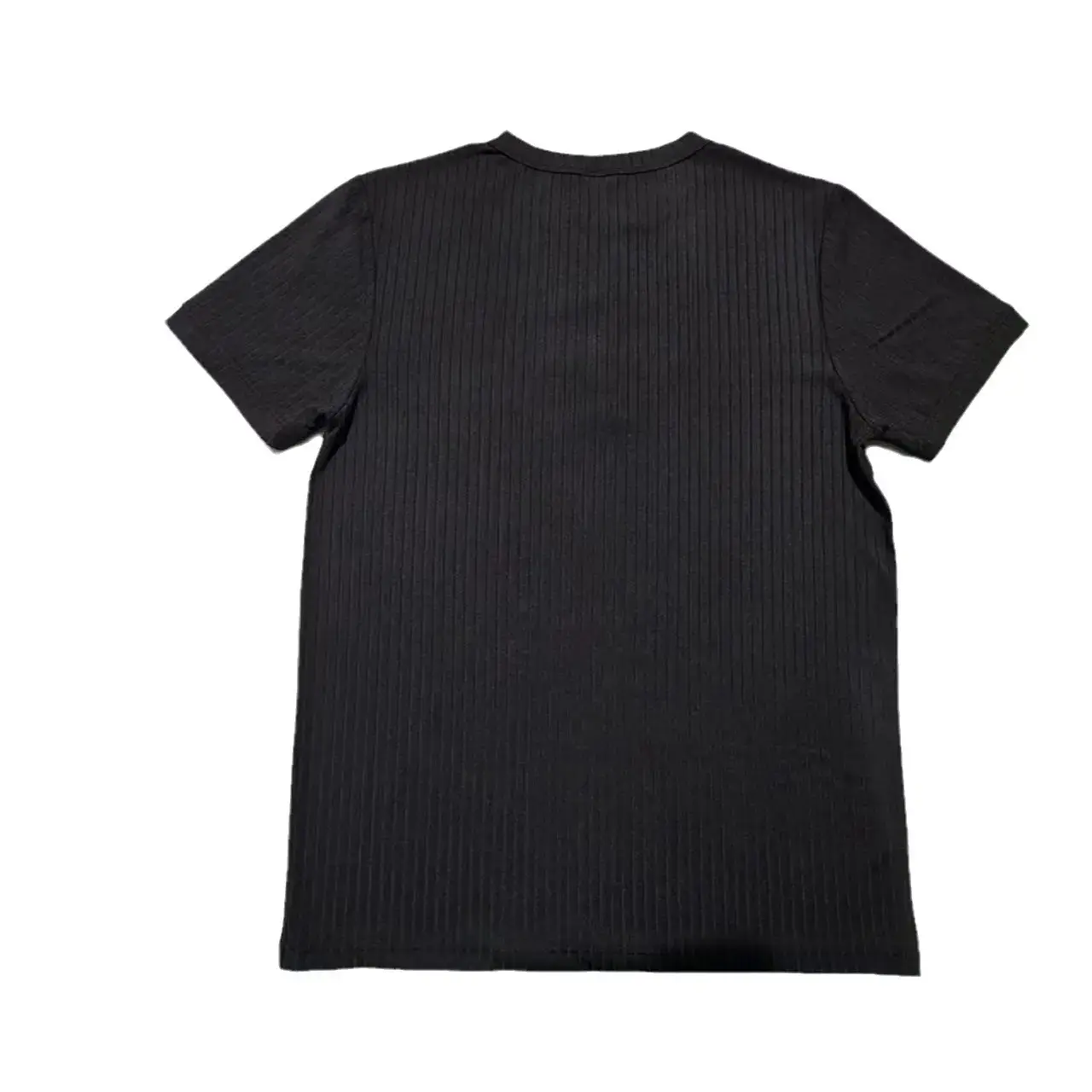 Men White Knitted Short Sleeve Henry Shirt Summer Wear — feature 21