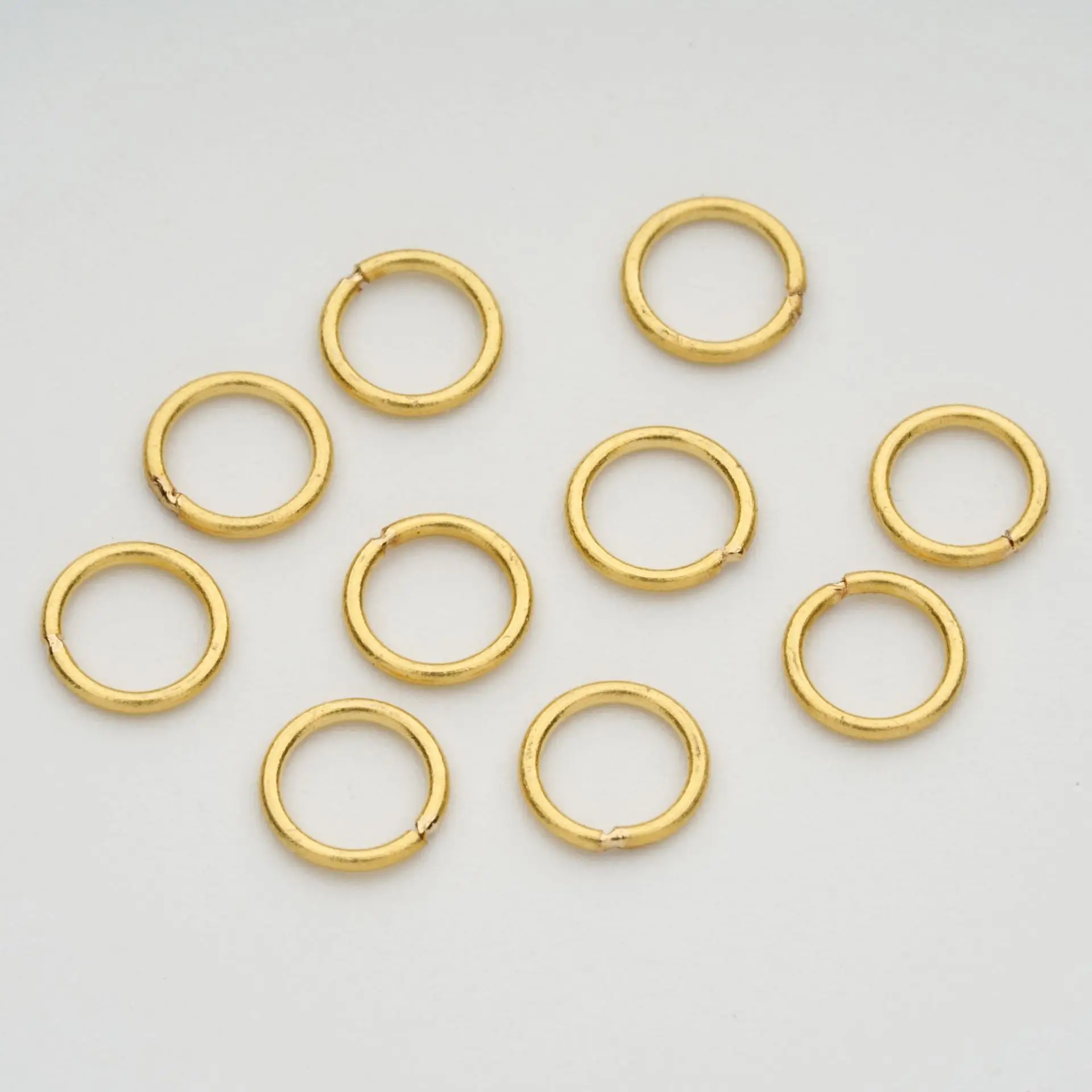 18K Gold Closed Ring DIY Jewelry Au750