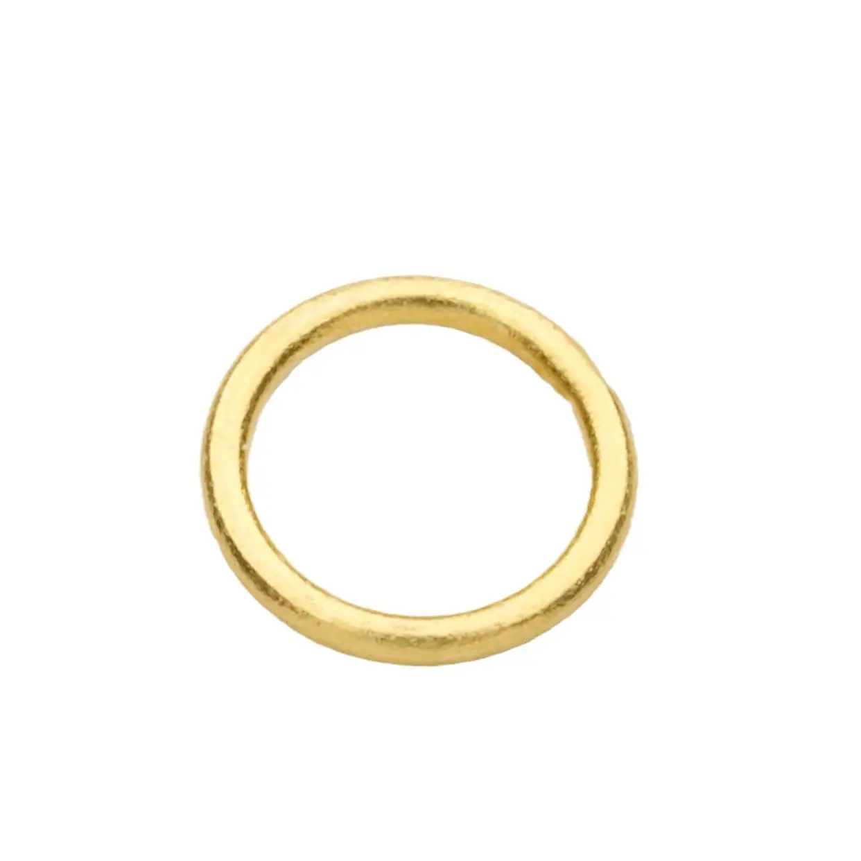 18K Gold Closed Ring DIY Jewelry Au750