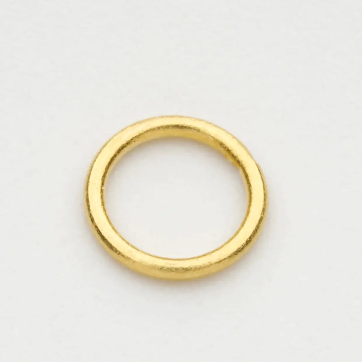 18K Gold Closed Ring DIY Jewelry Au750 — feature 4