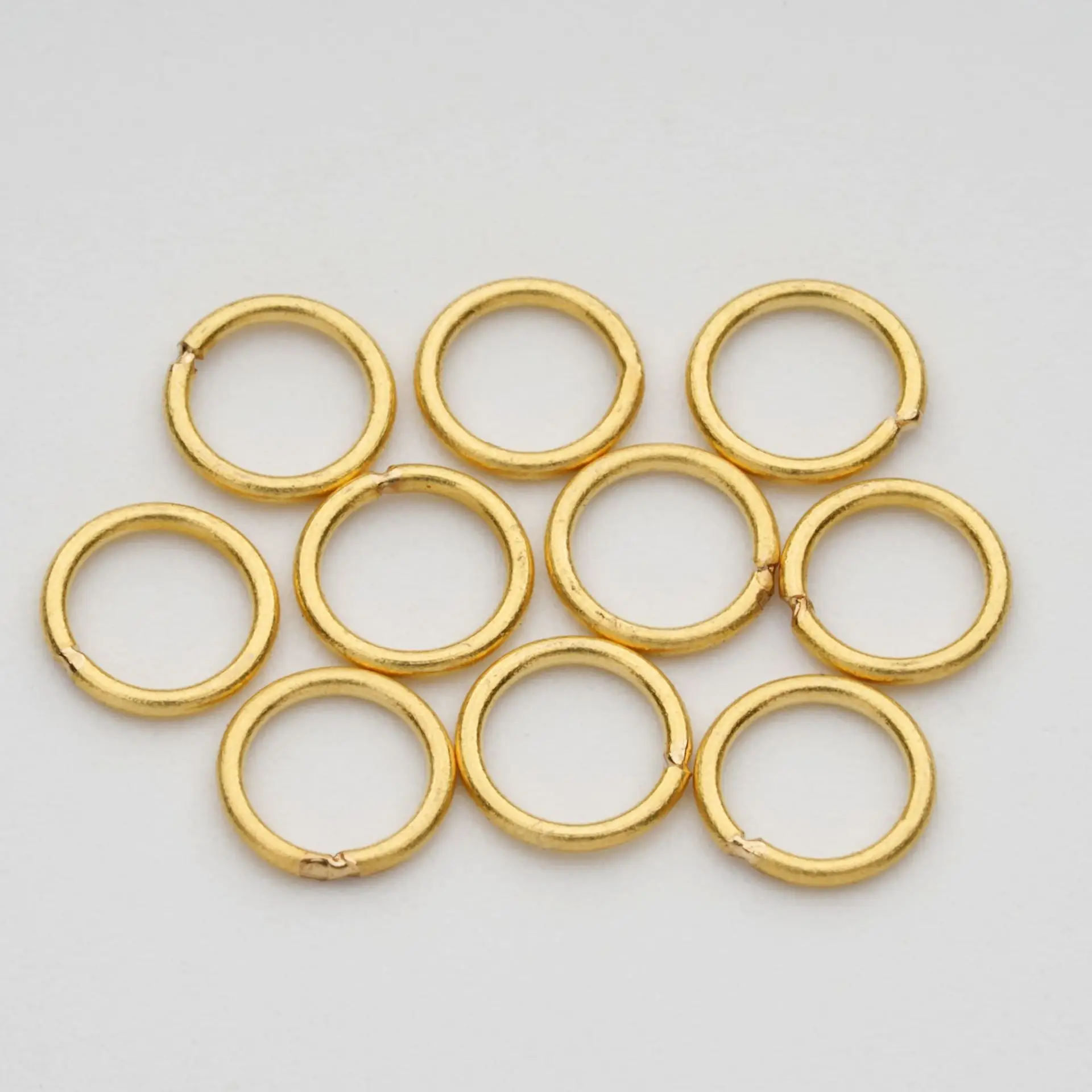 18K Gold Closed Ring DIY Jewelry Au750 — feature 5