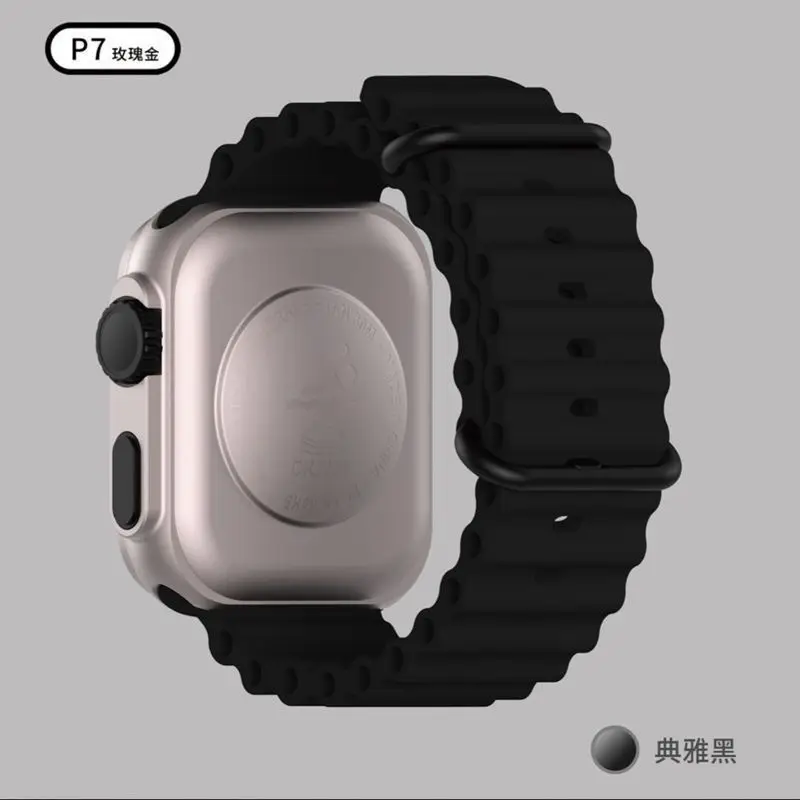 LED Electronic Watch P8 Green Silicone Band — feature 5