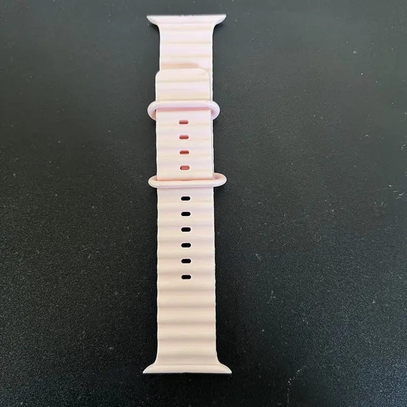 LED Electronic Watch P8 Green Silicone Band — feature 9