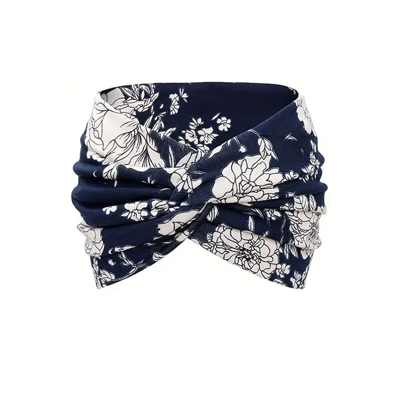 Soft Breathable Floral Headband for Women - Image 9
