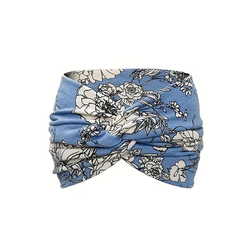 Soft Breathable Floral Headband for Women - Image 4