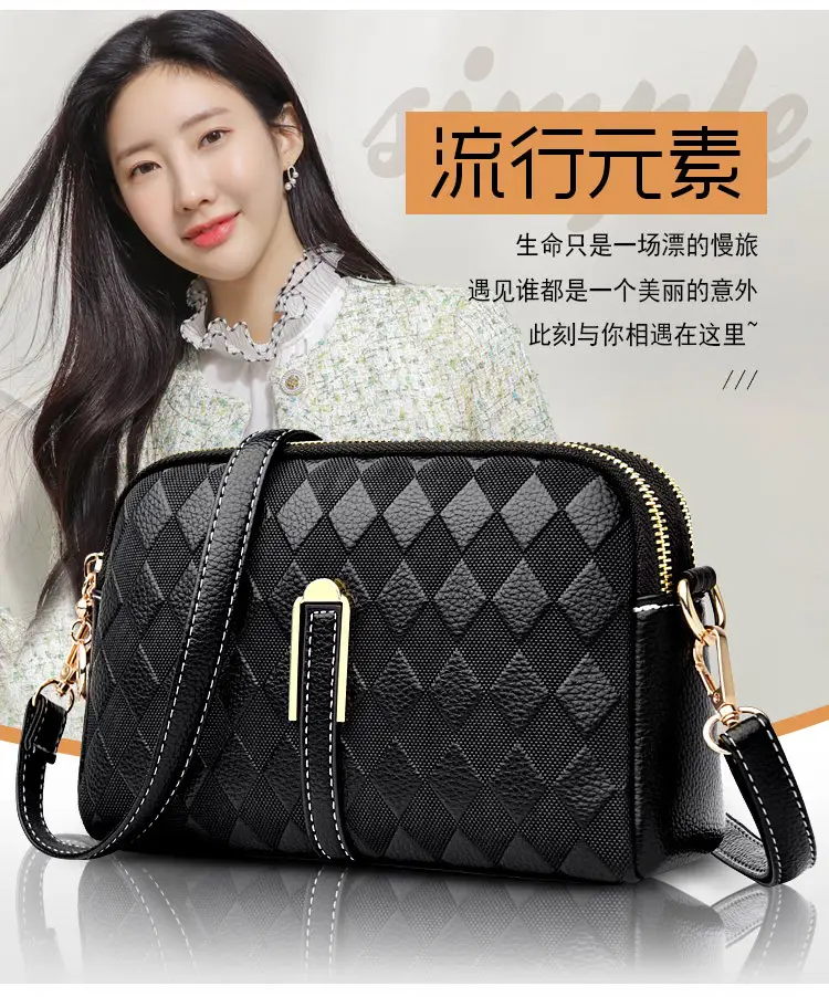 Dior Logo Gold Embossed Shoulder Bag with Earrings — feature 4
