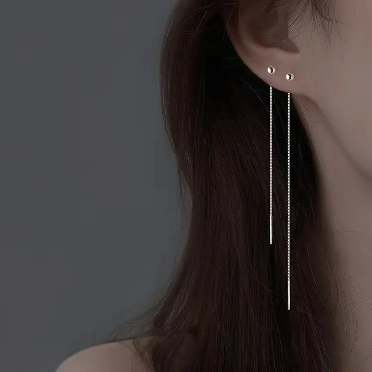 Doudou Ear Line 2024 Fashion Earrings Cold Wind Summer Wholesale — feature 2