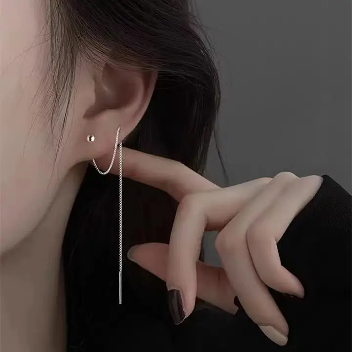 Doudou Ear Line 2024 Fashion Earrings Cold Wind Summer Wholesale — feature 3