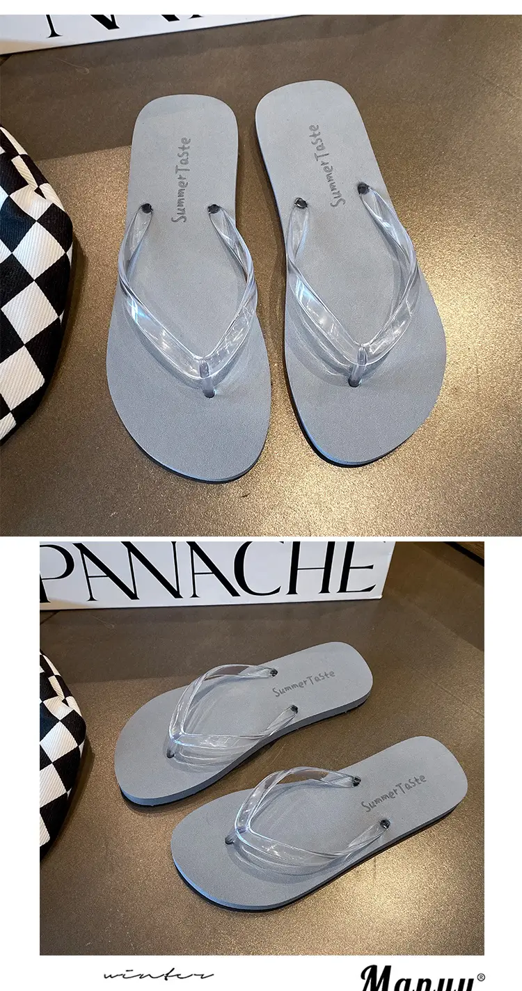 Women's 2024 Summer Flip Flops Clip Off Non-Slip Casual Flat Sandals — feature 10