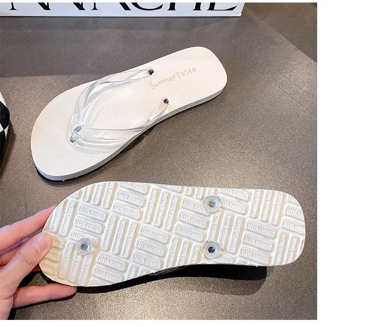 Women's 2024 Summer Flip Flops Clip Off Non-Slip Casual Flat Sandals — feature 12