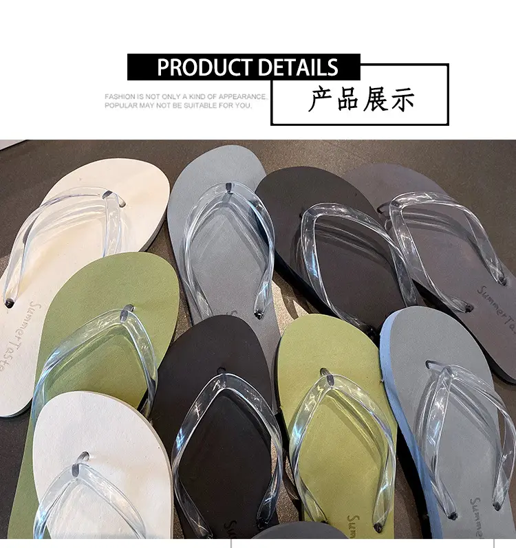 Women's 2024 Summer Flip Flops Clip Off Non-Slip Casual Flat Sandals — feature 7