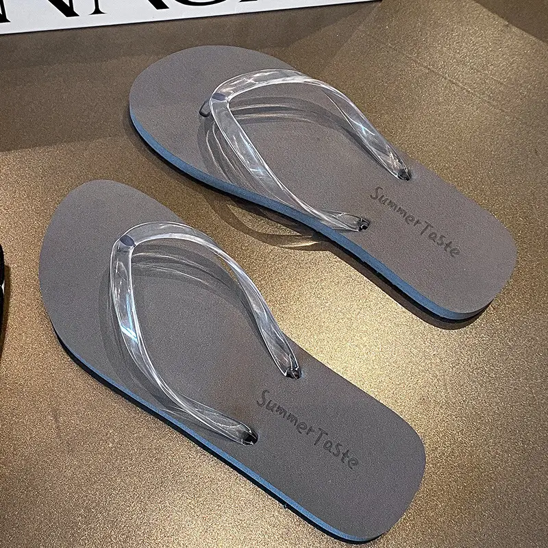 Women's 2024 Summer Flip Flops Clip Off Non-Slip Casual Flat Sandals - Image 2