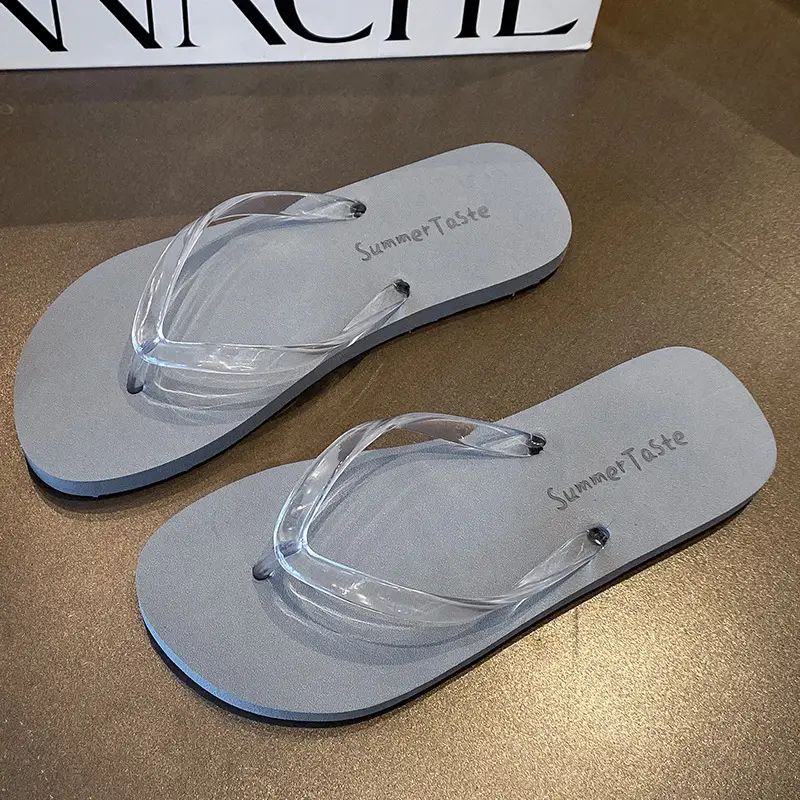 Women's 2024 Summer Flip Flops Clip Off Non-Slip Casual Flat Sandals - Image 5