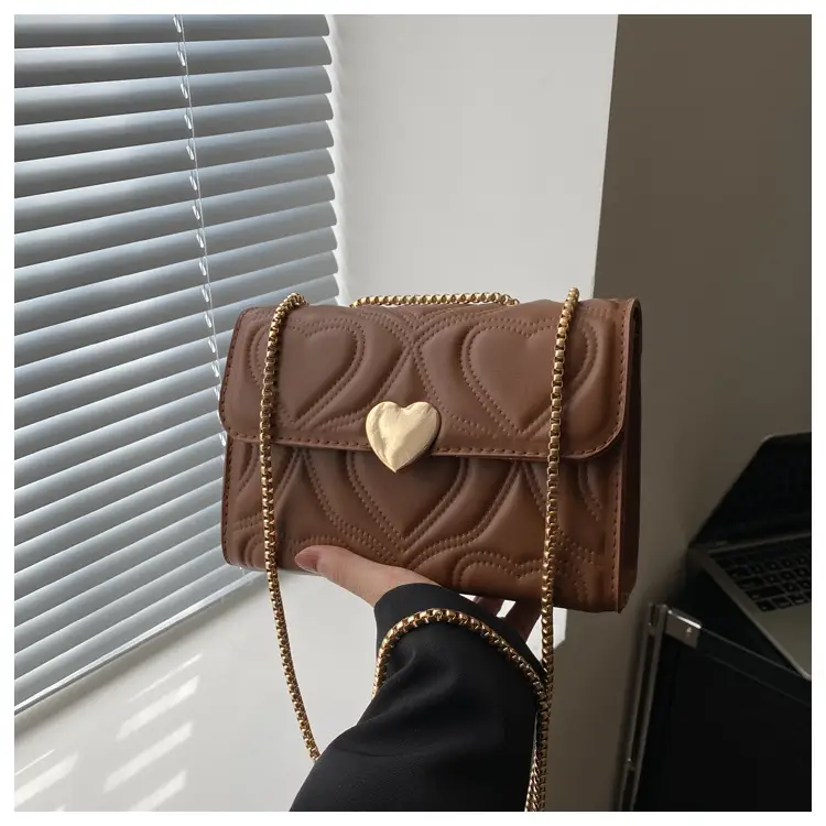 White Chain Embroidered Shoulder Bag for Women — feature 11