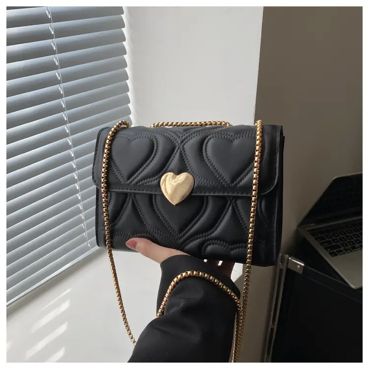 White Chain Embroidered Shoulder Bag for Women — feature 13