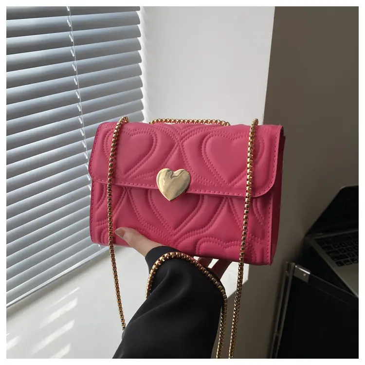 White Chain Embroidered Shoulder Bag for Women — feature 15