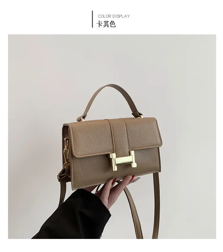 Pink Texturized Crossbody Bag for Women — feature 13